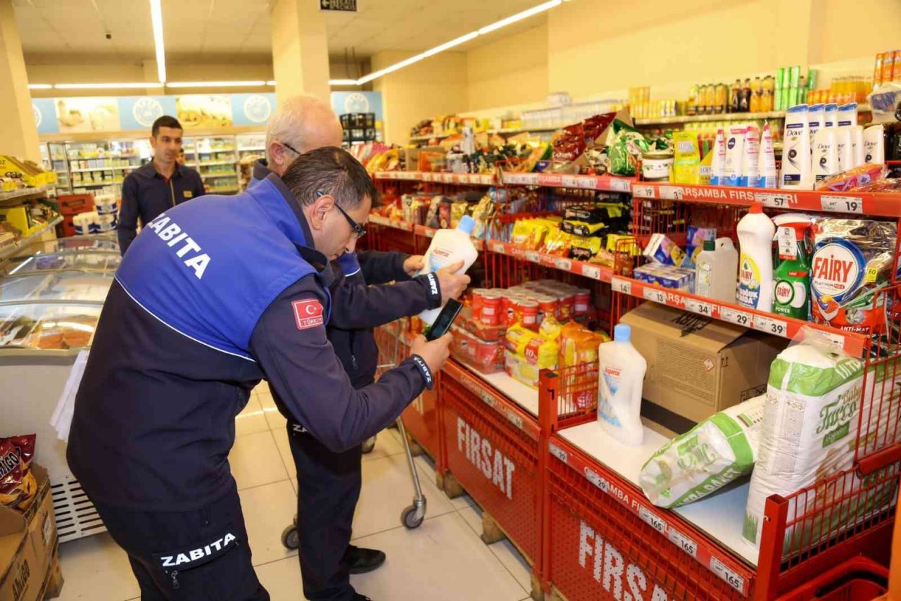 Gürsu’da marketlere fahiş fiyat denetimi