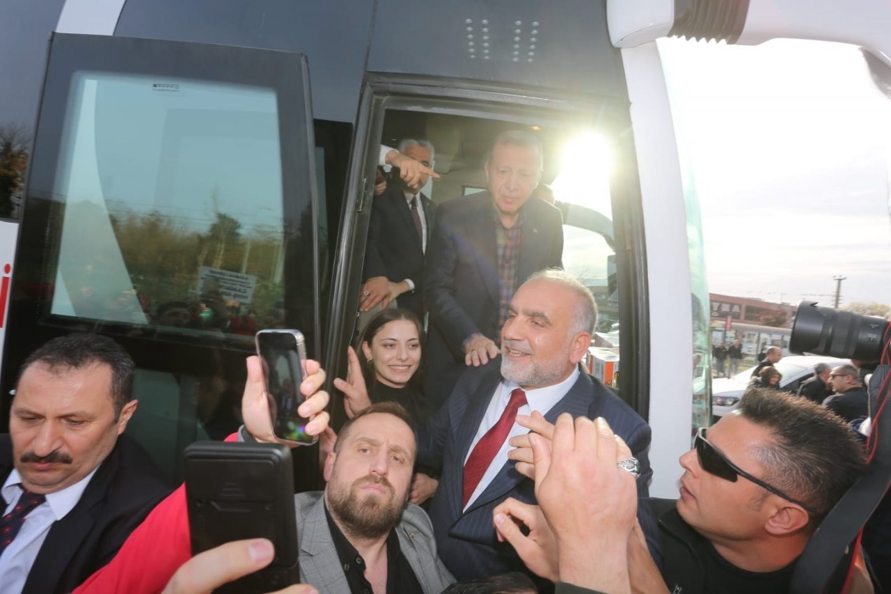Canik’te Cumhurbaşkanı Erdoğan’a sevgi seli