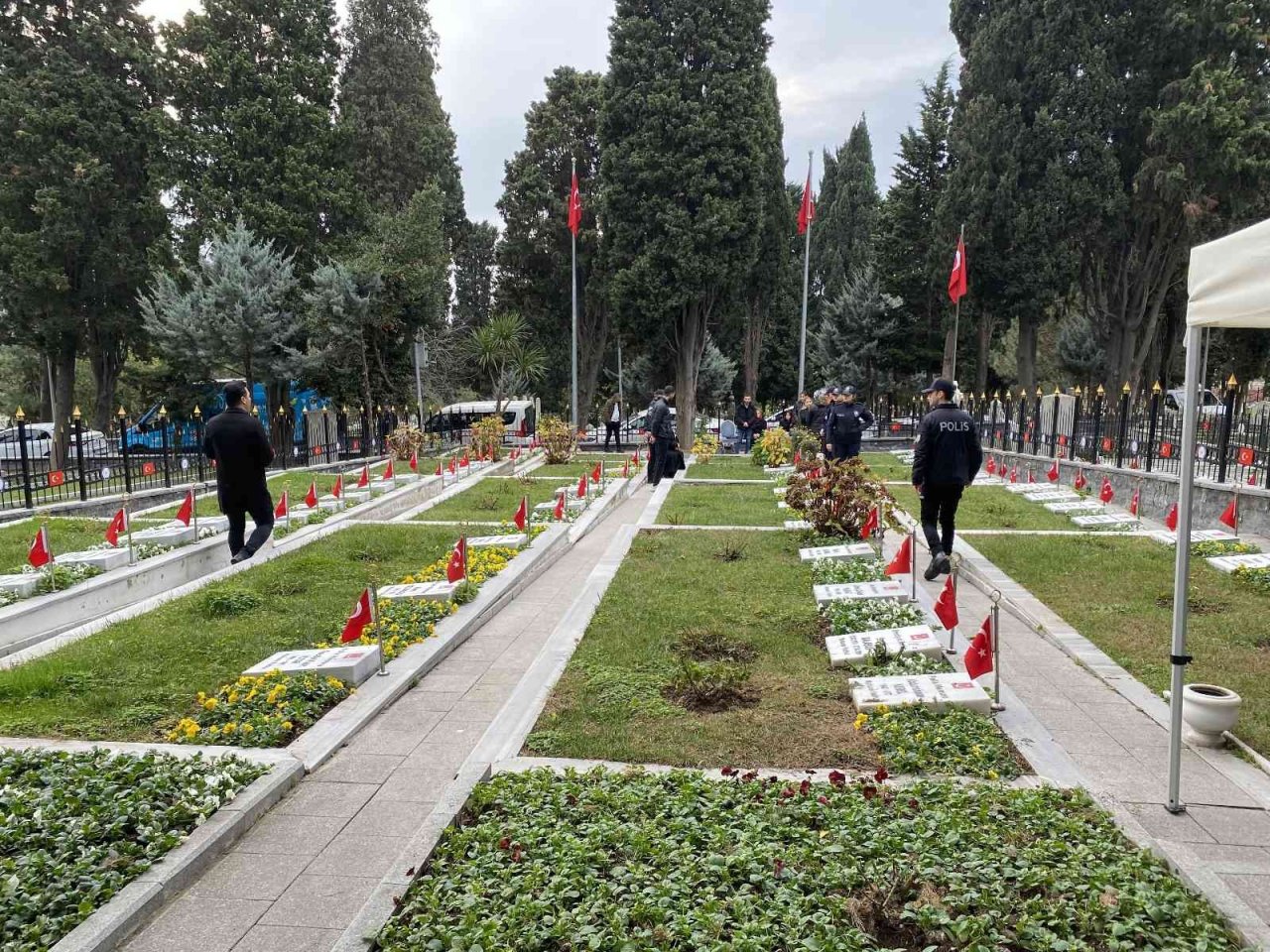 Beşiktaş’taki terör saldırısı şehitleri 6’ncı yılında anıldı