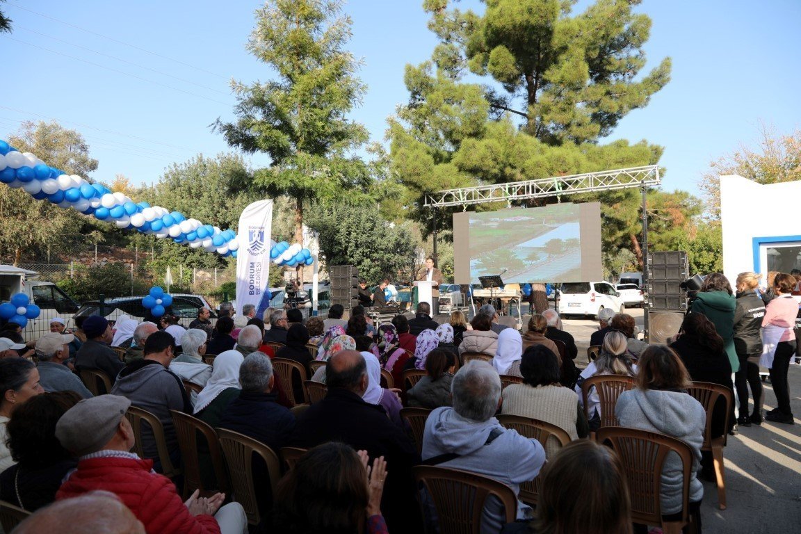 Başkan Aras: “Bodrum’un mutluluğu için çalışıyoruz”