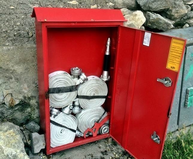 Yangın hidrantları ile dolapların kontrolleri yapıldı