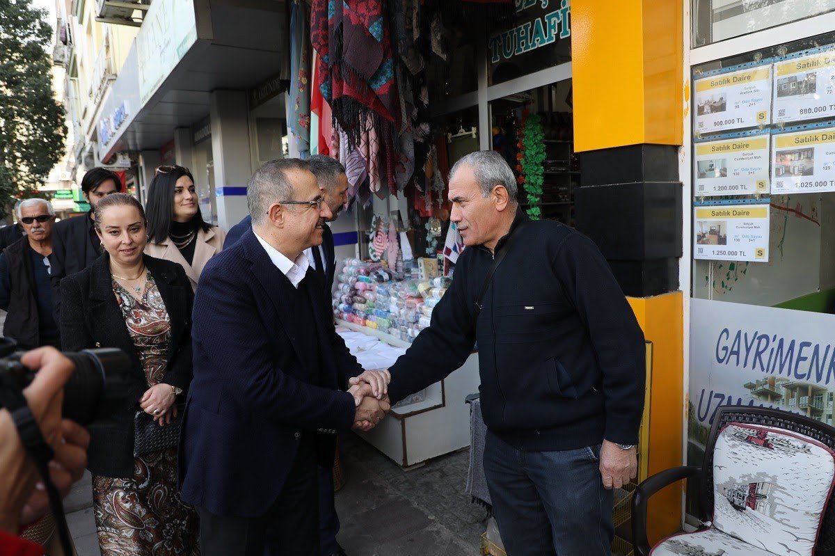 AK Partili Sürekli yatırımları yerinde inceledi
