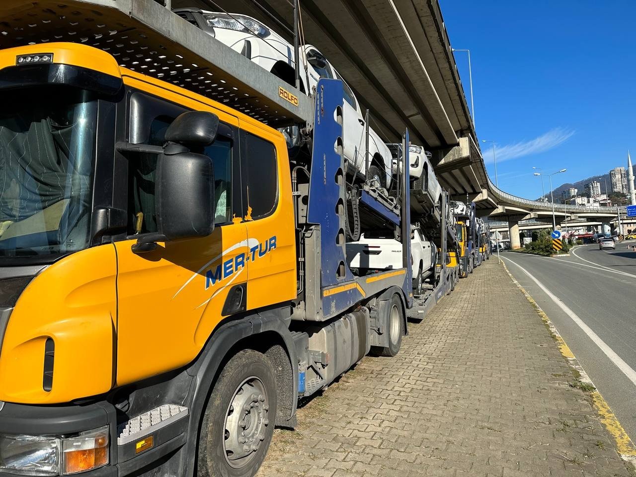 Sarp Sınır Kapısı’nda tır kuyruğu