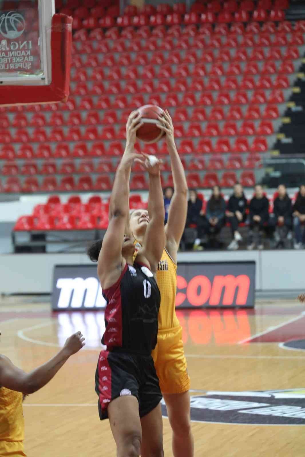 TKBL: Melikgazi Kayseri Basketbol: 76 -Antalya Toroslar Basketbol: 72
