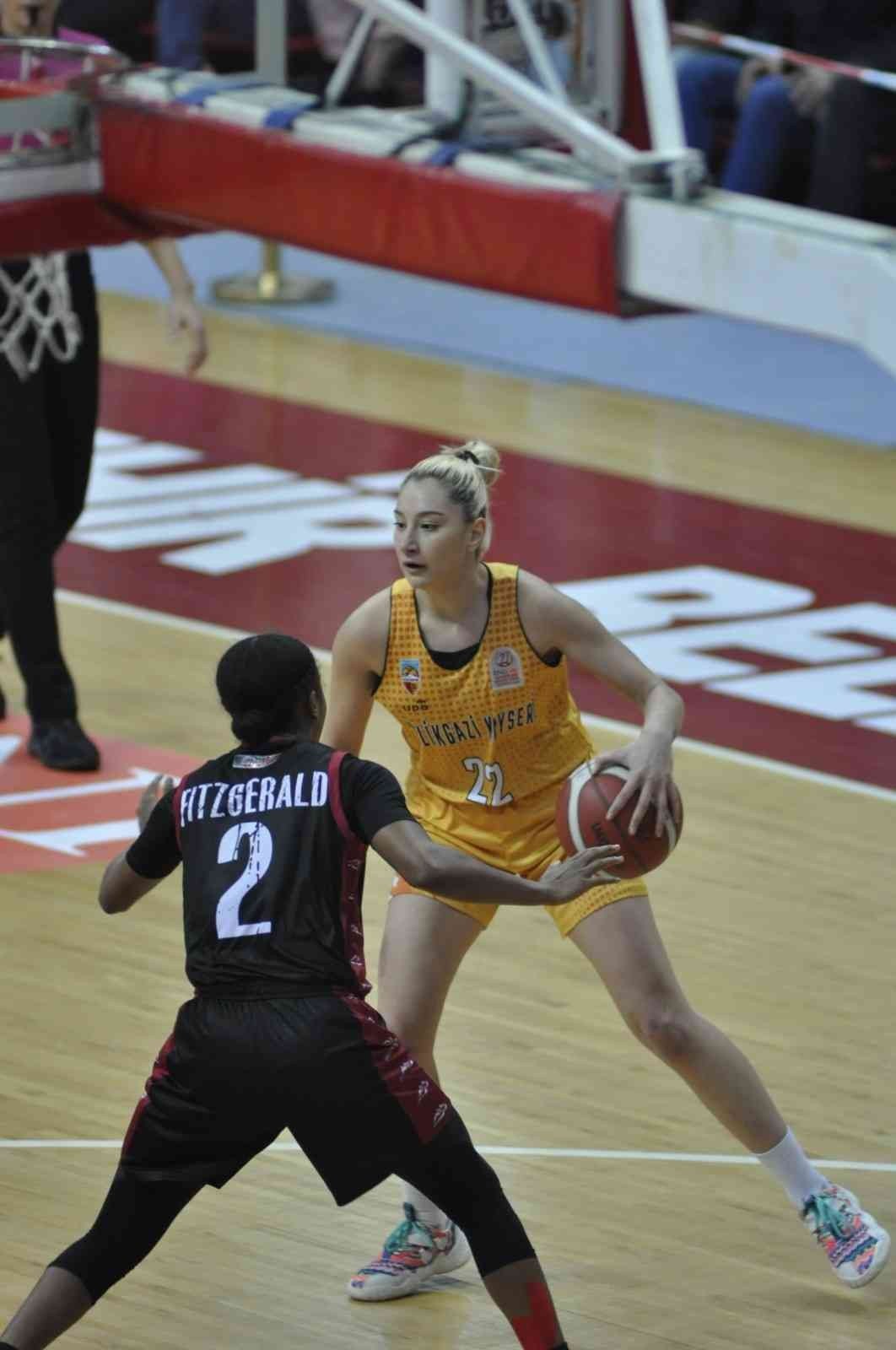 TKBL: Melikgazi Kayseri Basketbol: 76 -Antalya Toroslar Basketbol: 72