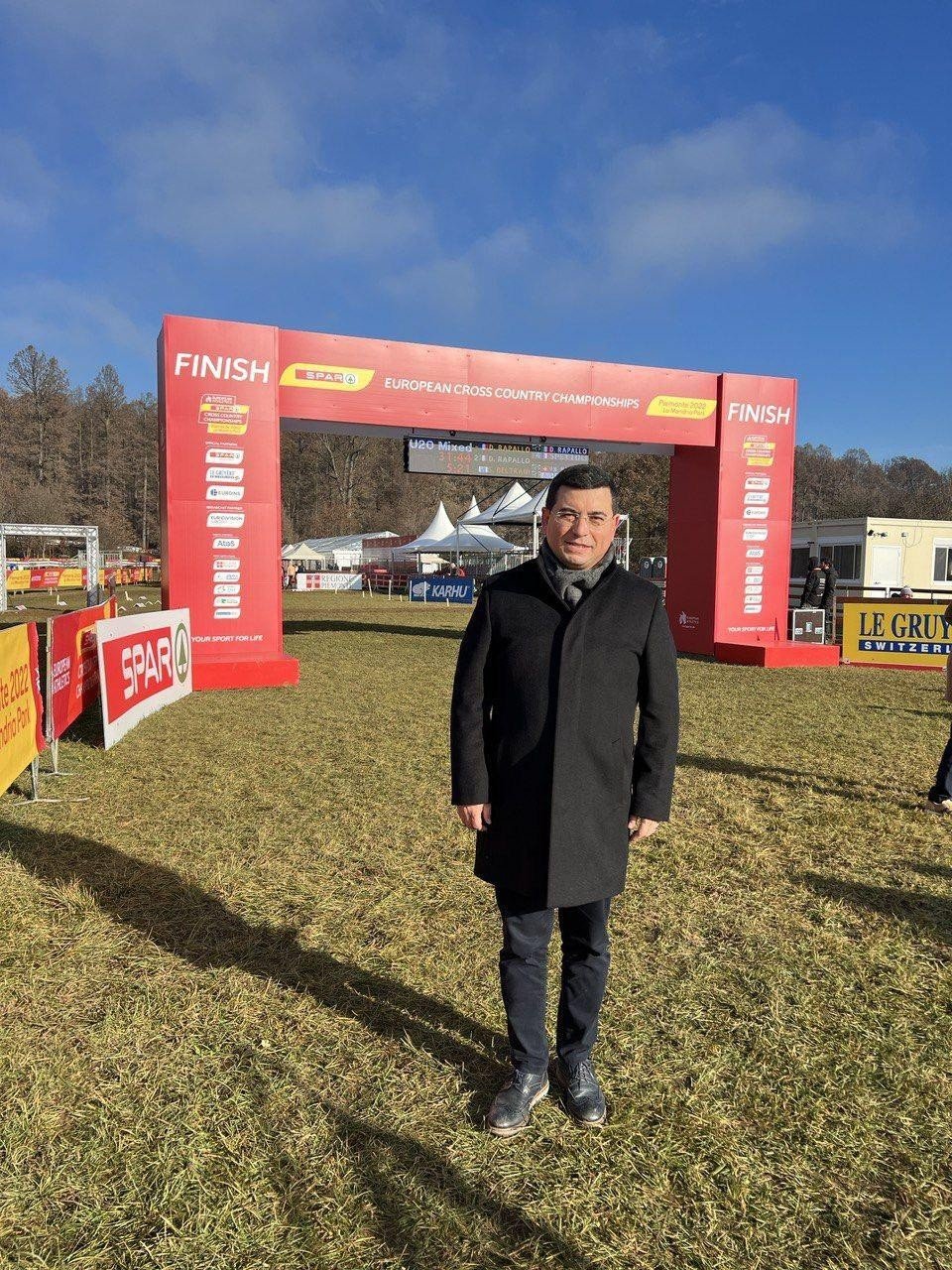 Başkan Tütüncü, Avrupa Kros Şampiyonası hazırlıkları için Torino’da