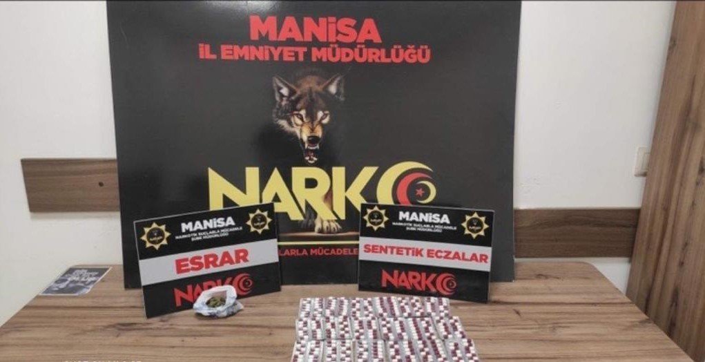 Manisa’da uyuşturucu ile mücadele çalışmaları: 3 tutuklama