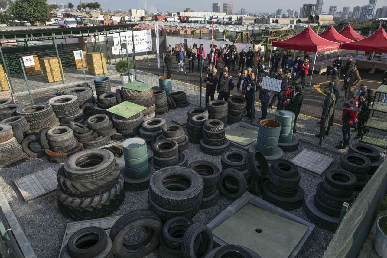 Mersin’de ’Köpekli Arama Kurtarma Çalıştayı’ sona erdi