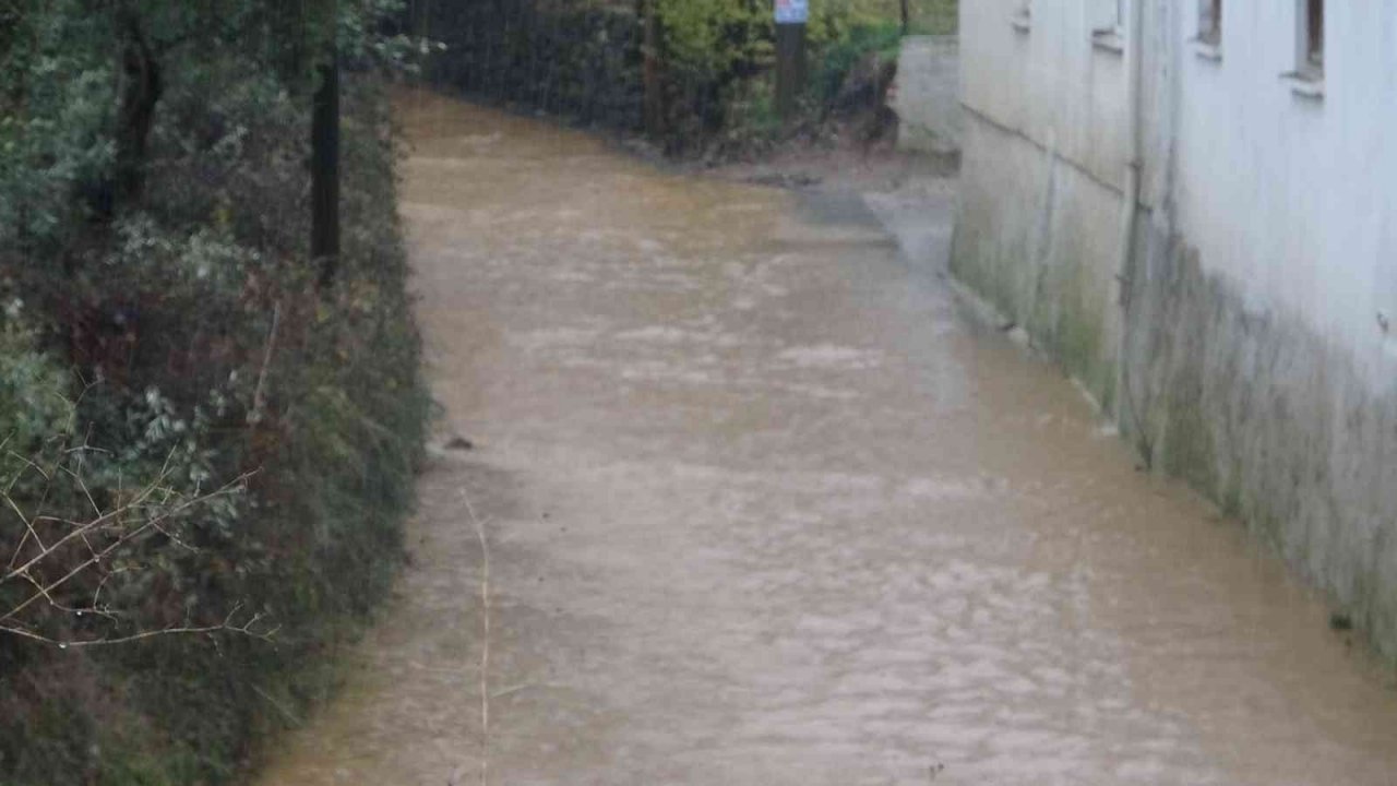 Muğla’da şiddetli yağış etkili oldu