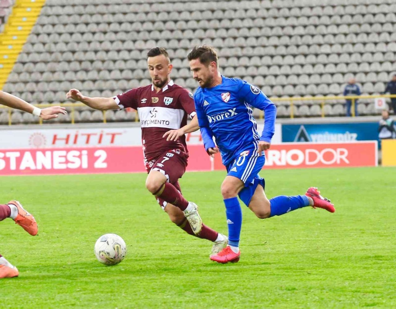 Spor Toto 1. Lig: Boluspor: 2 - Bandırmaspor: 2