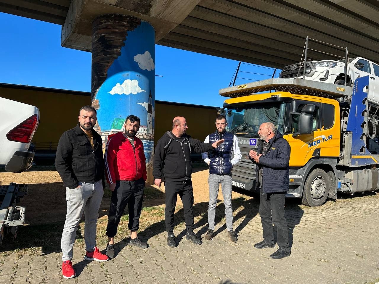 Sarp Sınır Kapısı’nda tır kuyruğu