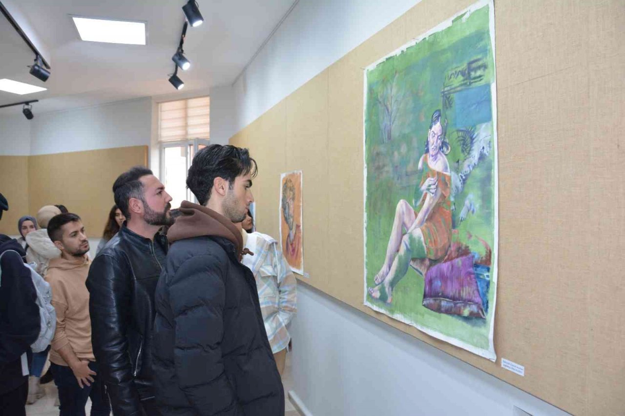 DÜ’de ‘Beden ve Sınırlar’ adlı kişisel resim sergisi