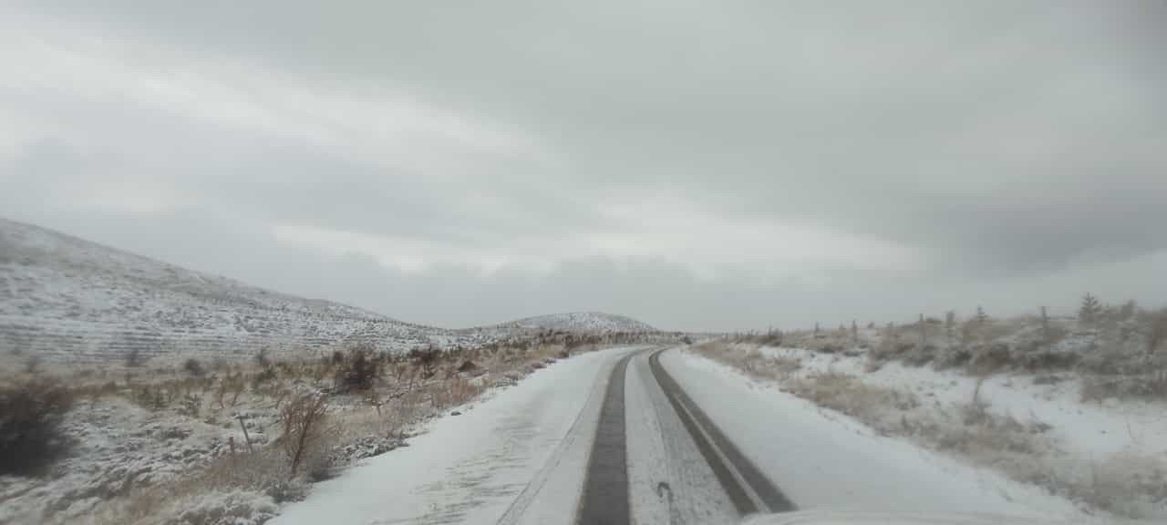 Elazığ’ın yüksek kesimlerine kar yağdı