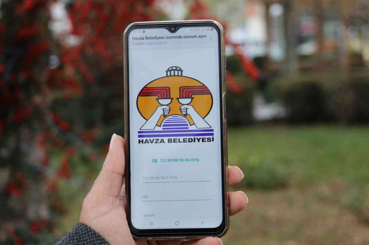 Havza’da ücretsiz internet dönemi başladı