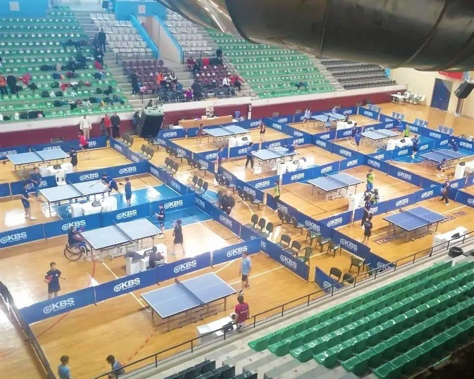 Denizli’de masa tenisi grup maçları bugün tamamlanıyor