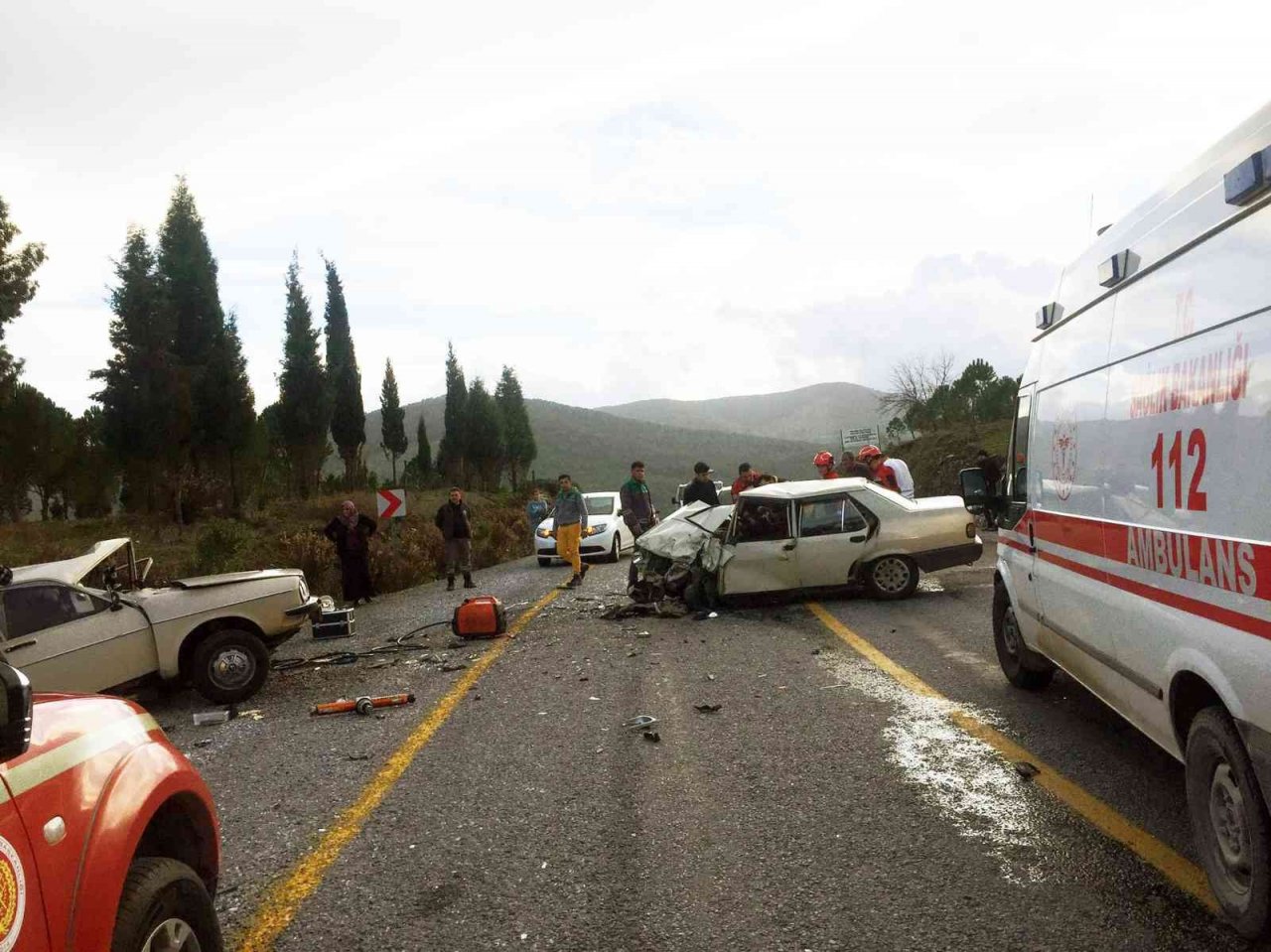Yatağan’da kaza: 3 yaralı