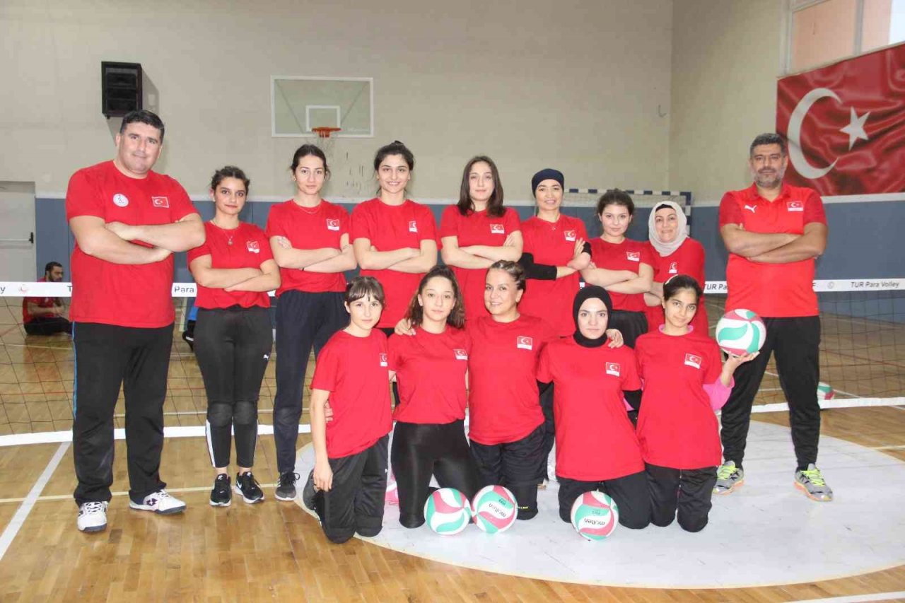 Oturarak Voleybol Kadın A Milli Takımı, Karaman kampını tamamladı