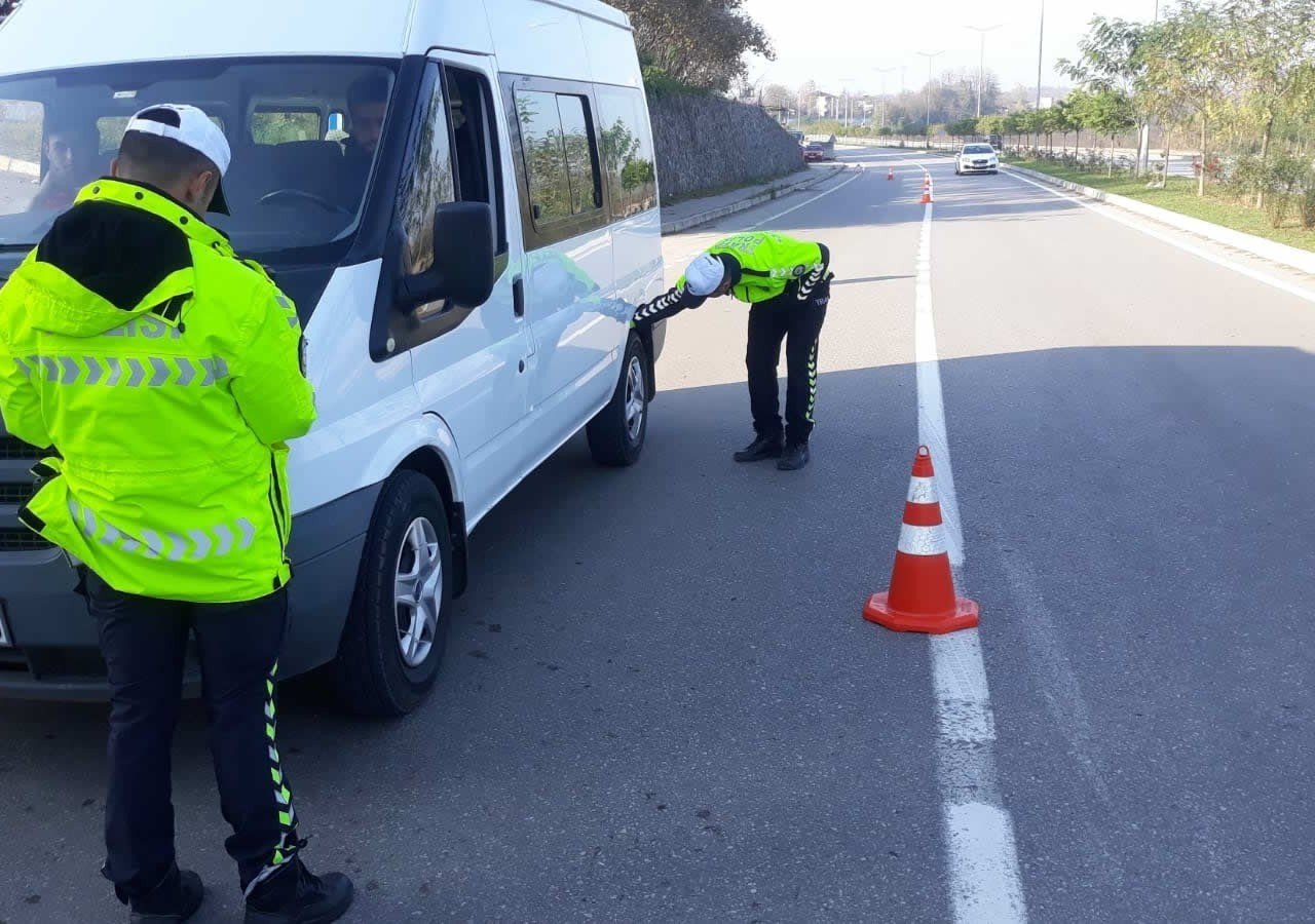 Samsun’da 3 günde 148 araç trafikten men edildi