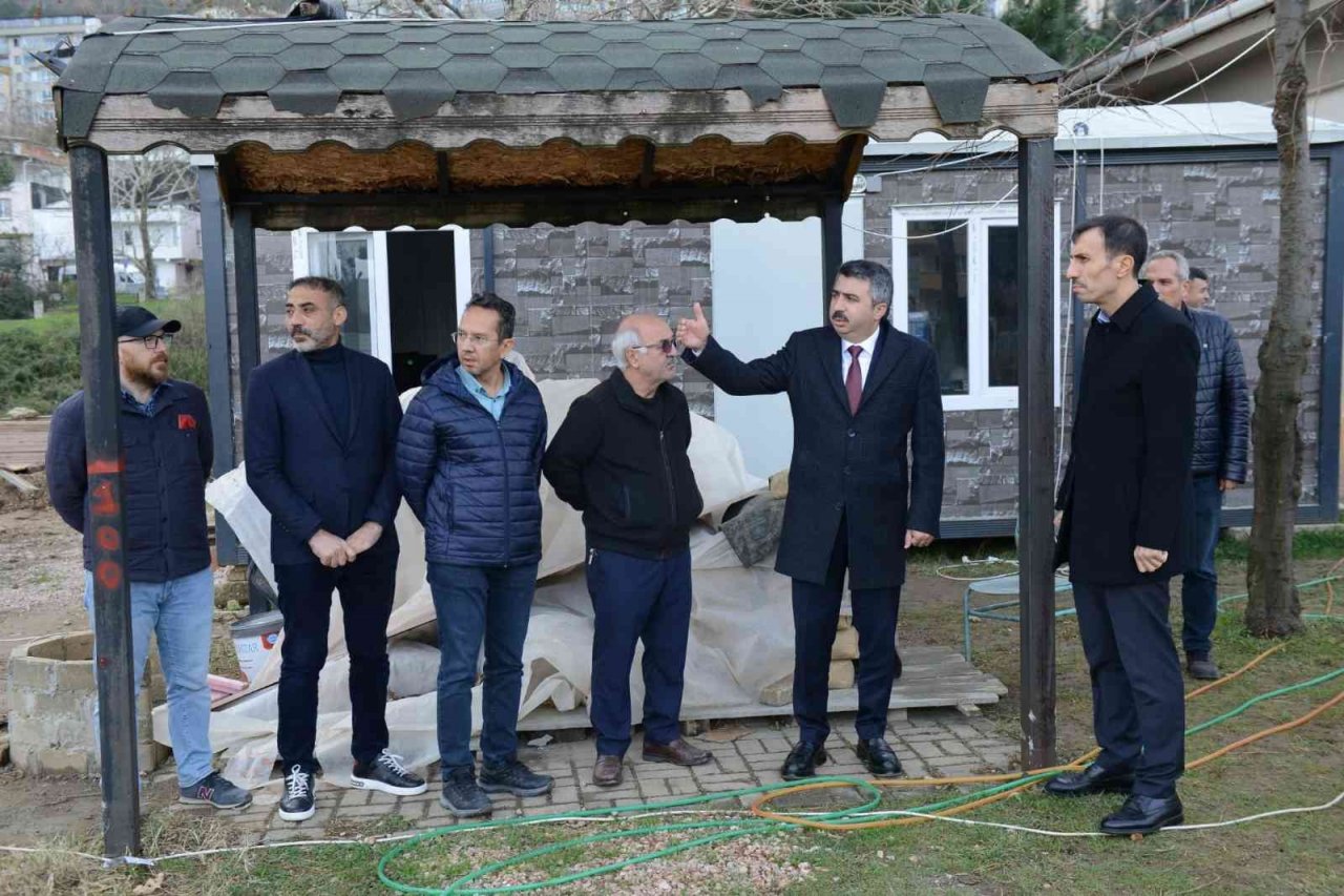 Siteler’e yeni halı saha