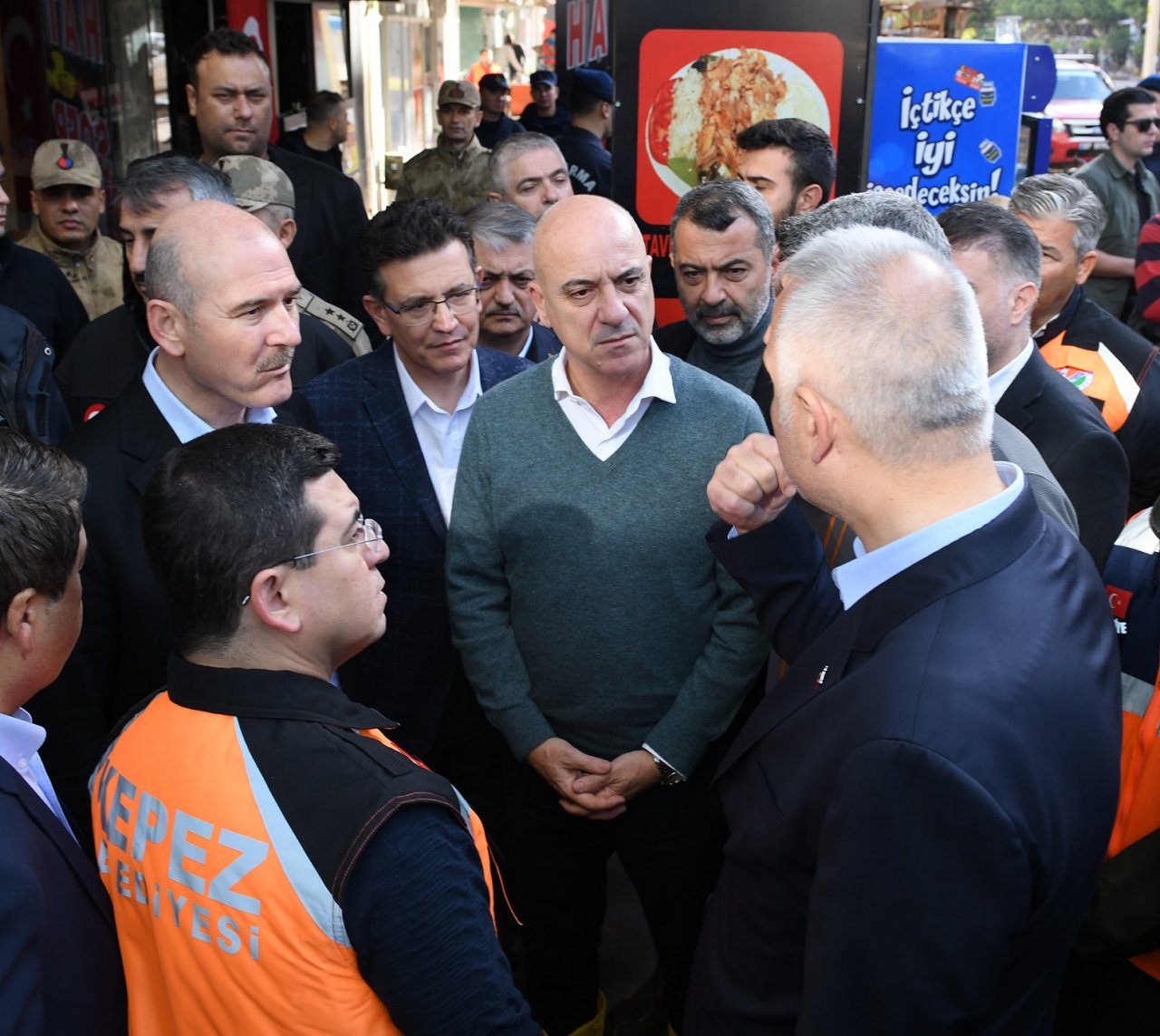 ATSO heyeti afet bölgesinde