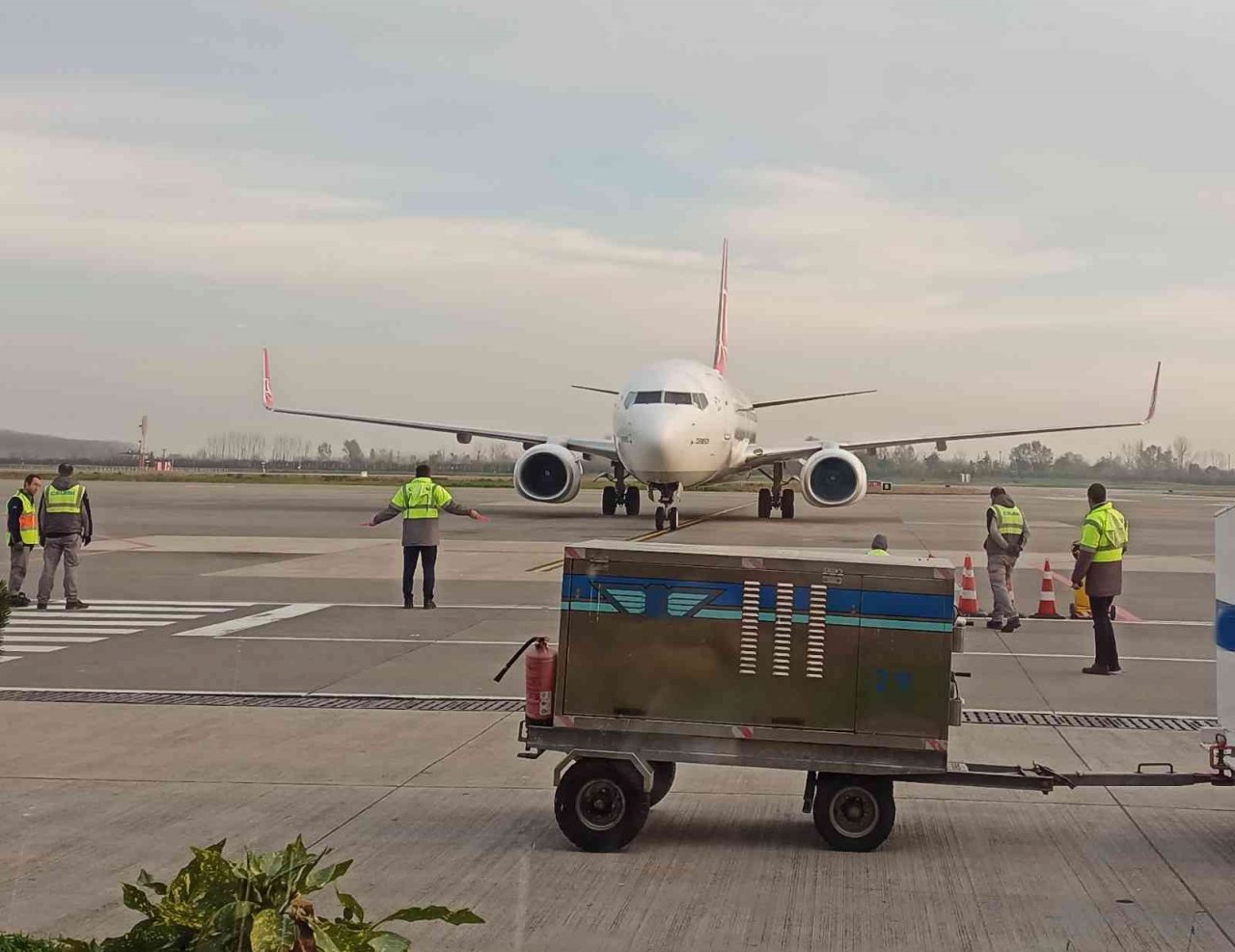 Çarşamba Havalimanı’ndan 1 milyon 128 bin yolcuya hizmet