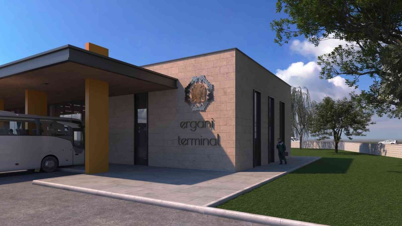 Ergani’de ilçe otogarı inşa ediliyor