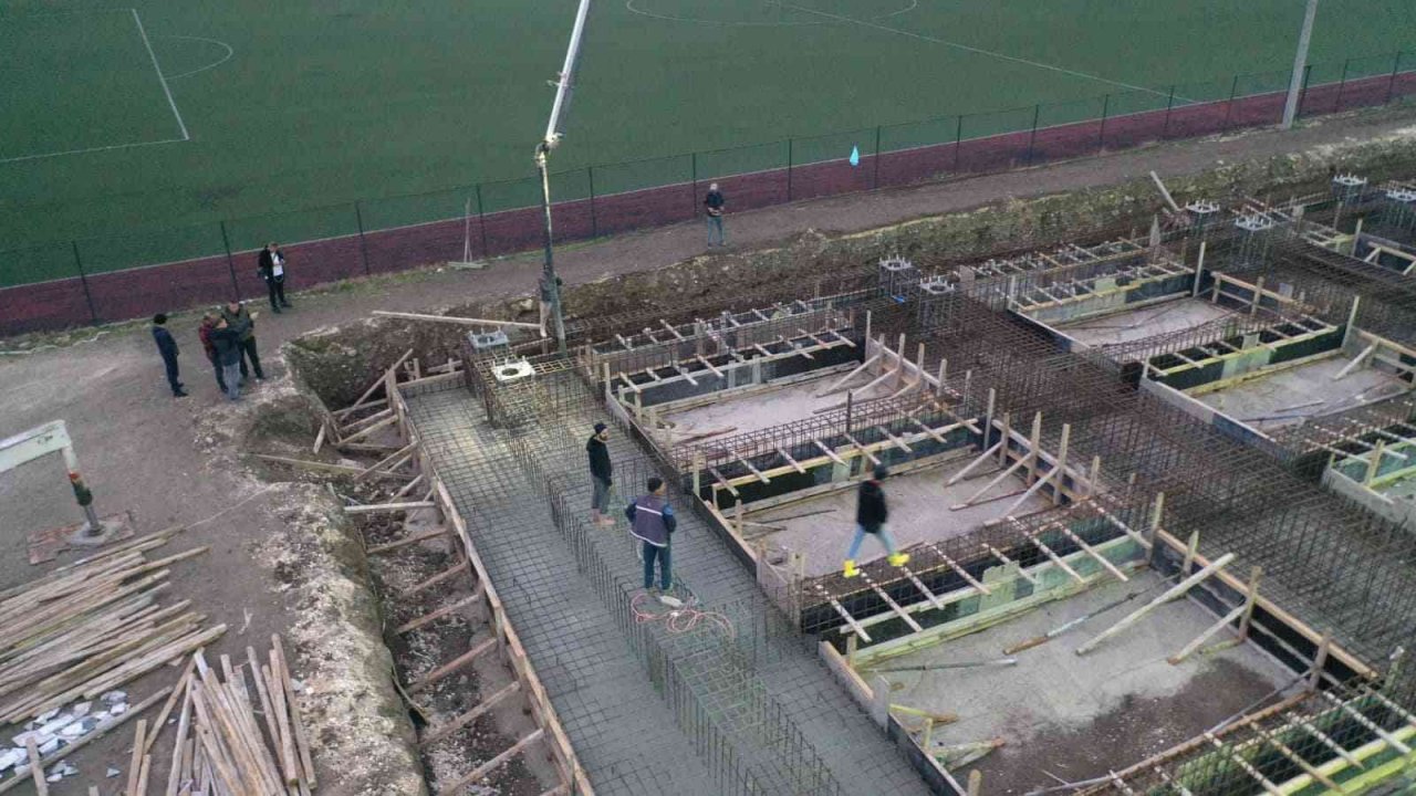 Şıralık Stadında çalışmalar yeniden başladı