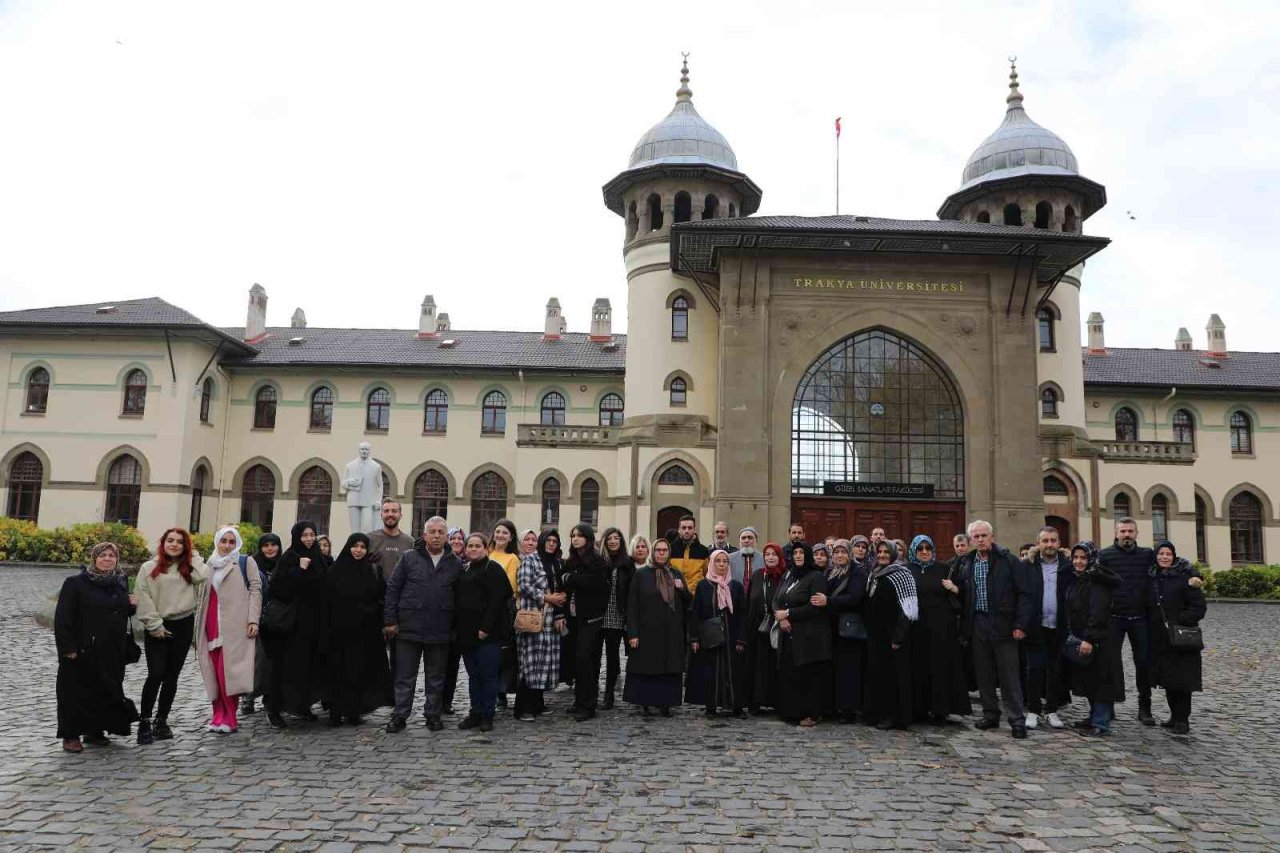 Esenler sakinlerinden Edirne ziyareti