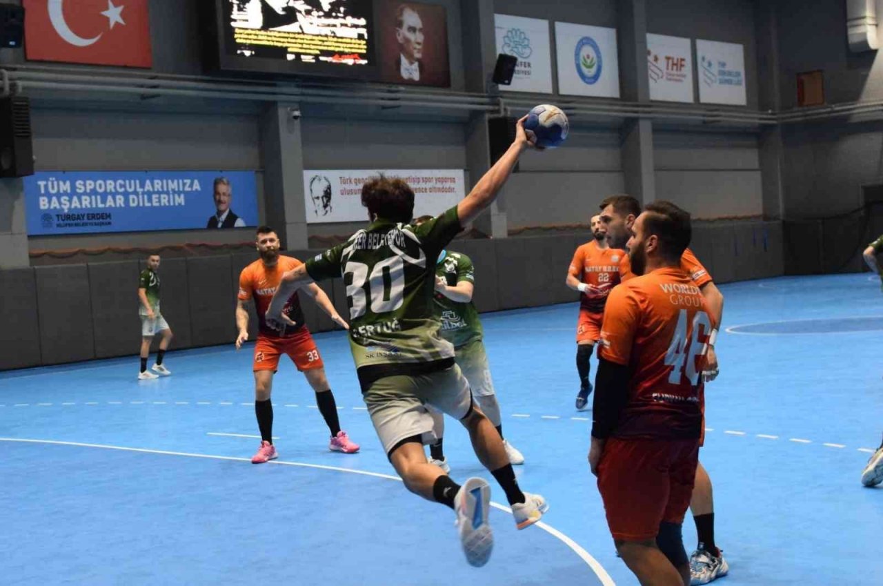 Nilüferli hentbolcular kupada tur atladı