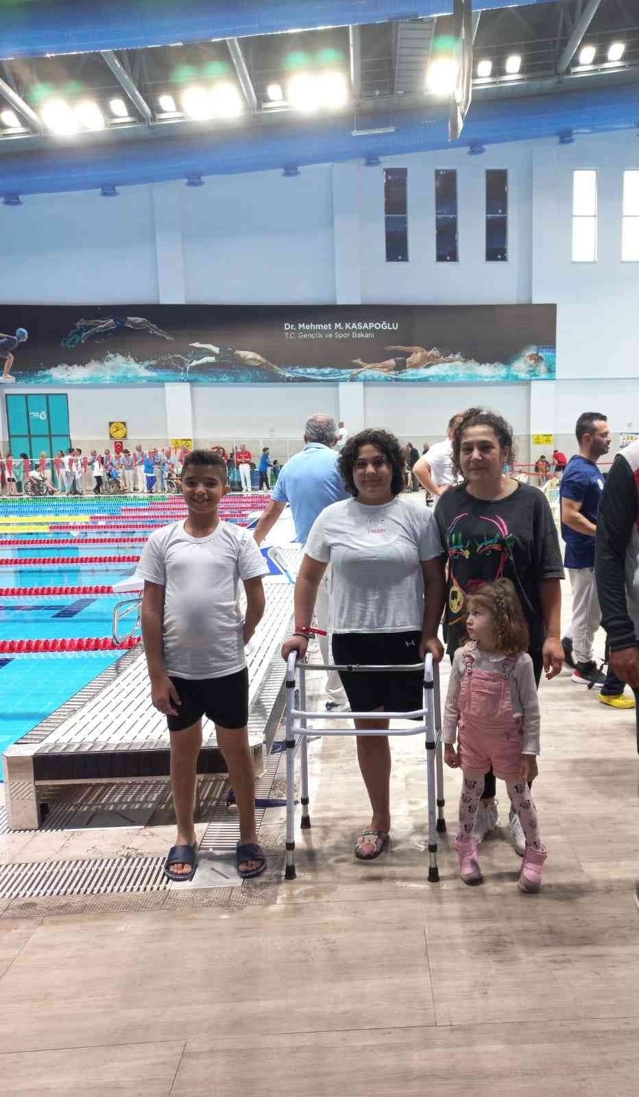 Kayserili yüzücülerden büyük başarı