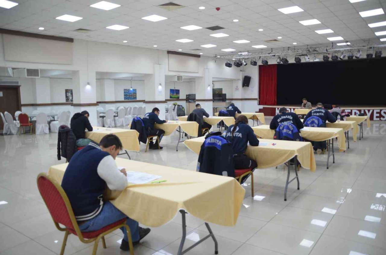 Marmaris’te aday memurlara temel eğitim sınavı