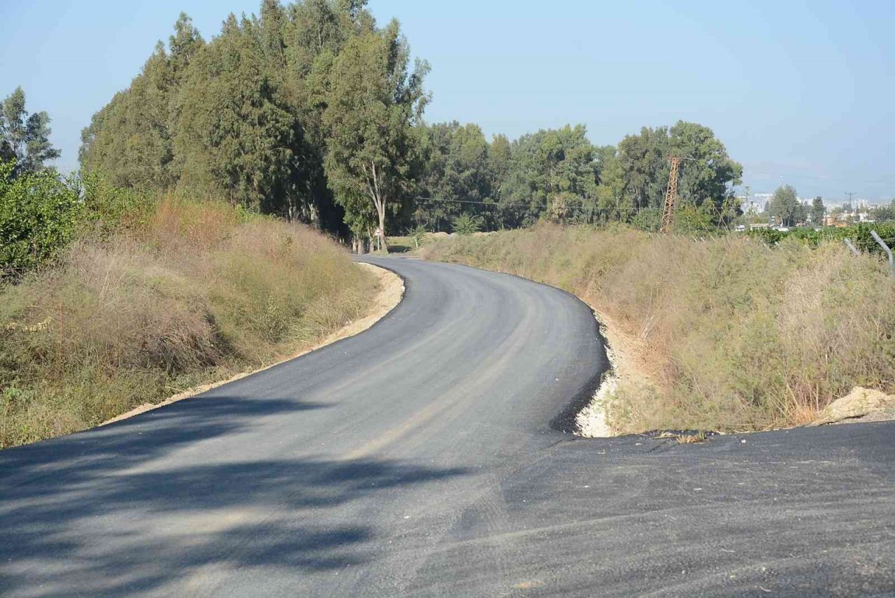 Tarsus’ta 19 kilometrelik yol tamamlandı