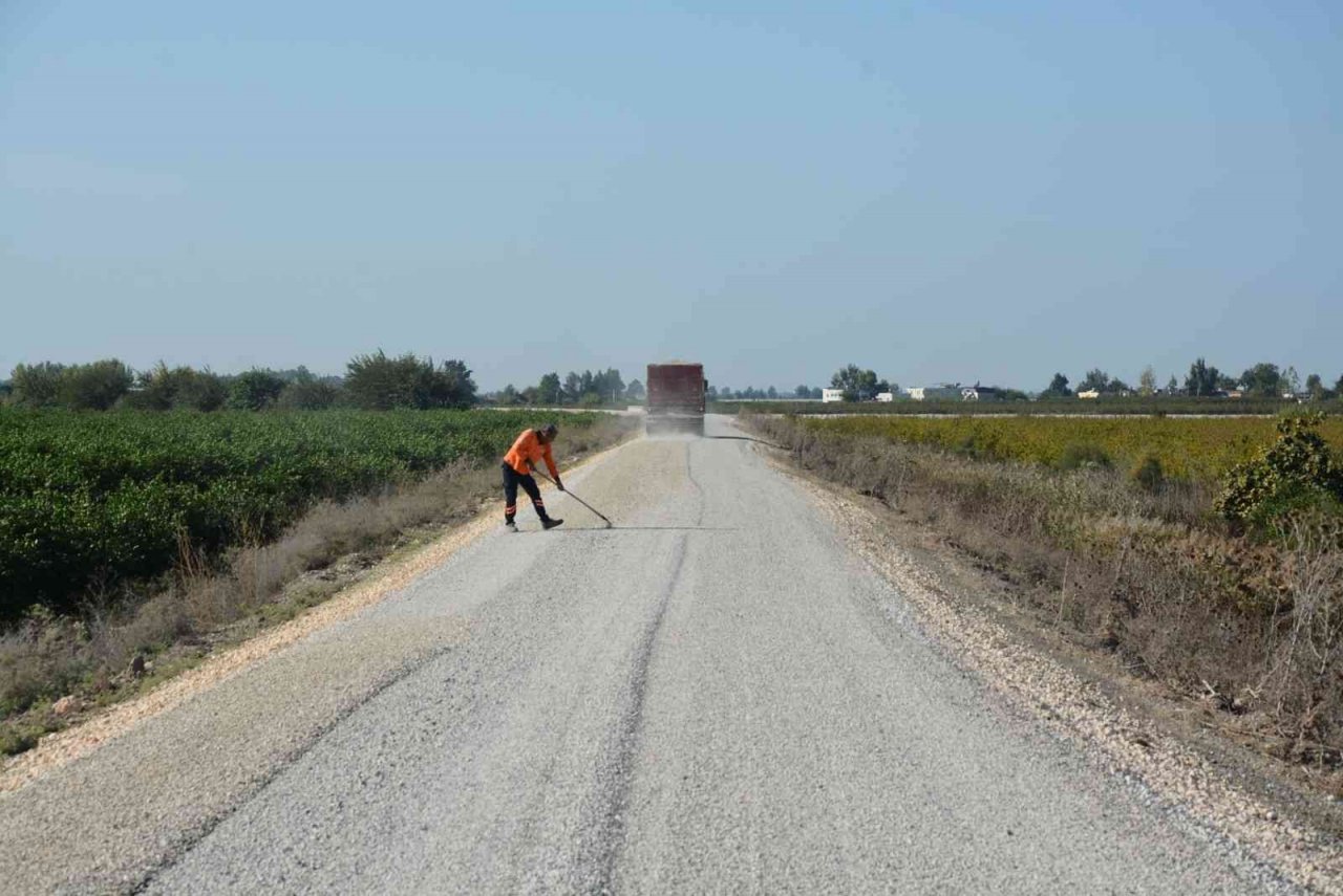 Tarsus’ta 19 kilometrelik yol tamamlandı