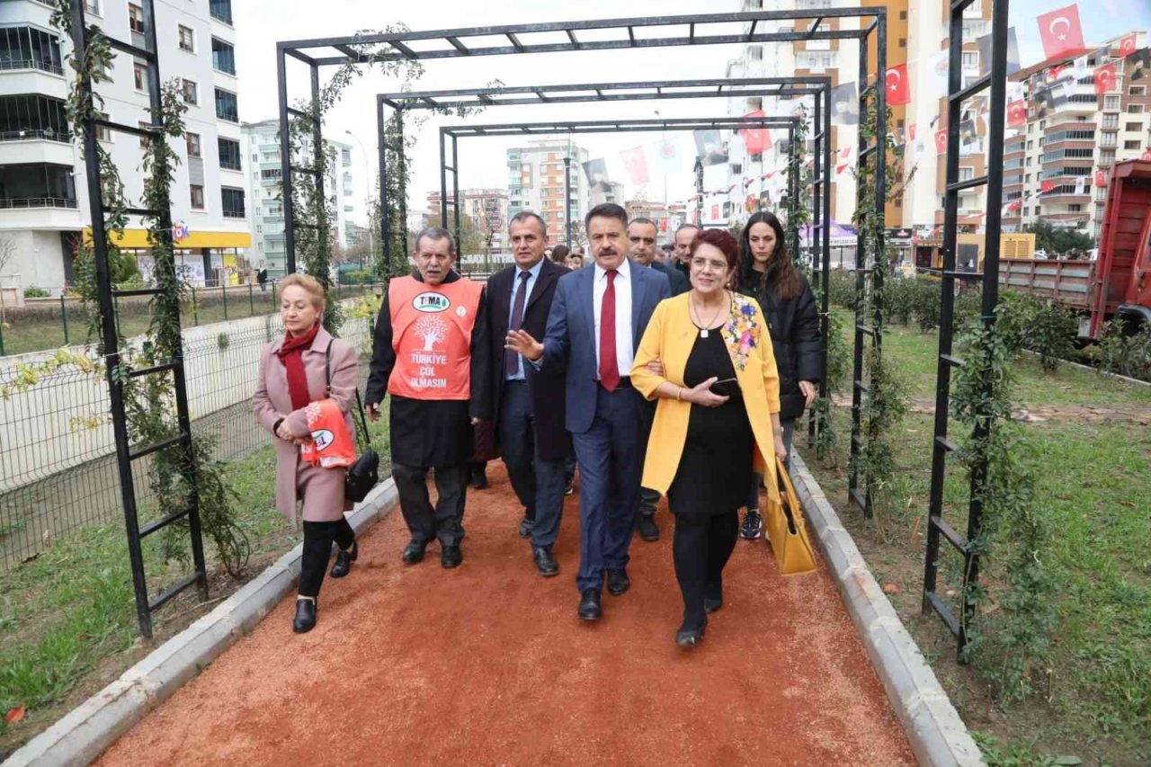 Atakum’da 10 bin metrekarelik yeşil alan