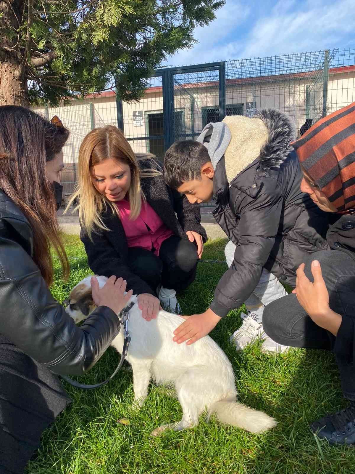 Sincan’daki hayvan Sevgi Bahçesi’ni 1410 öğrenci ziyaret etti