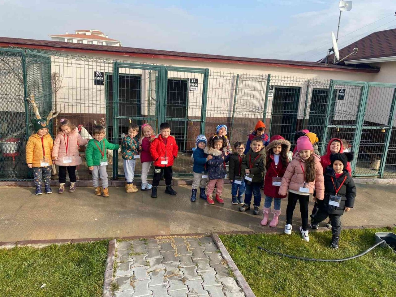 Sincan’daki hayvan Sevgi Bahçesi’ni 1410 öğrenci ziyaret etti