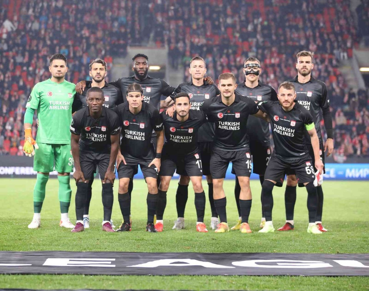UEFA resmi hesabından, Sivasspor paylaşımı