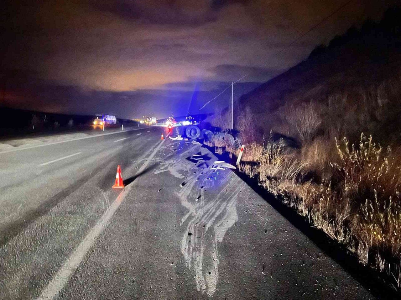 Afyonkarahisar’da ilginç kaza