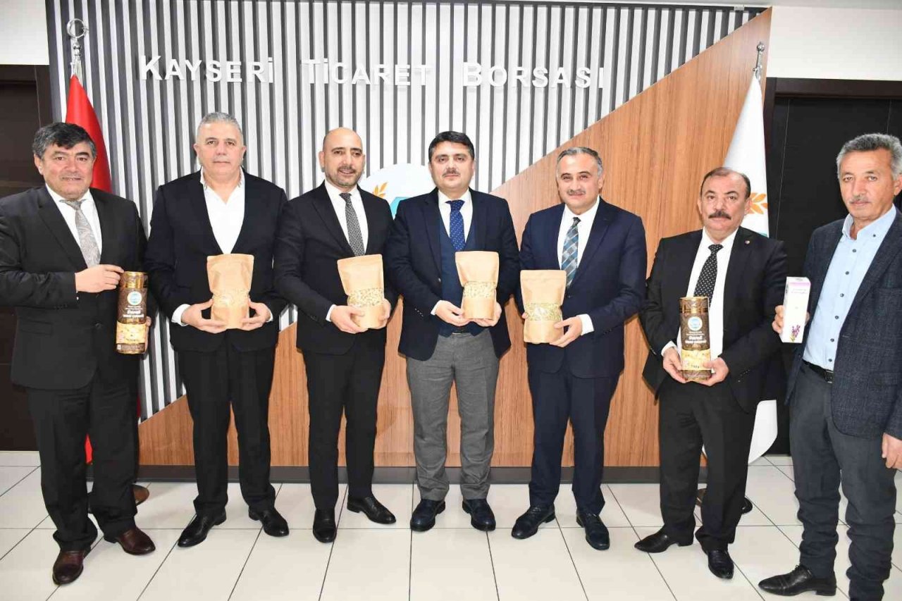 Develi protokolünden KTB’ye ve Damızlık ve Sığır Yetiştiricileri Birliğine ziyaret