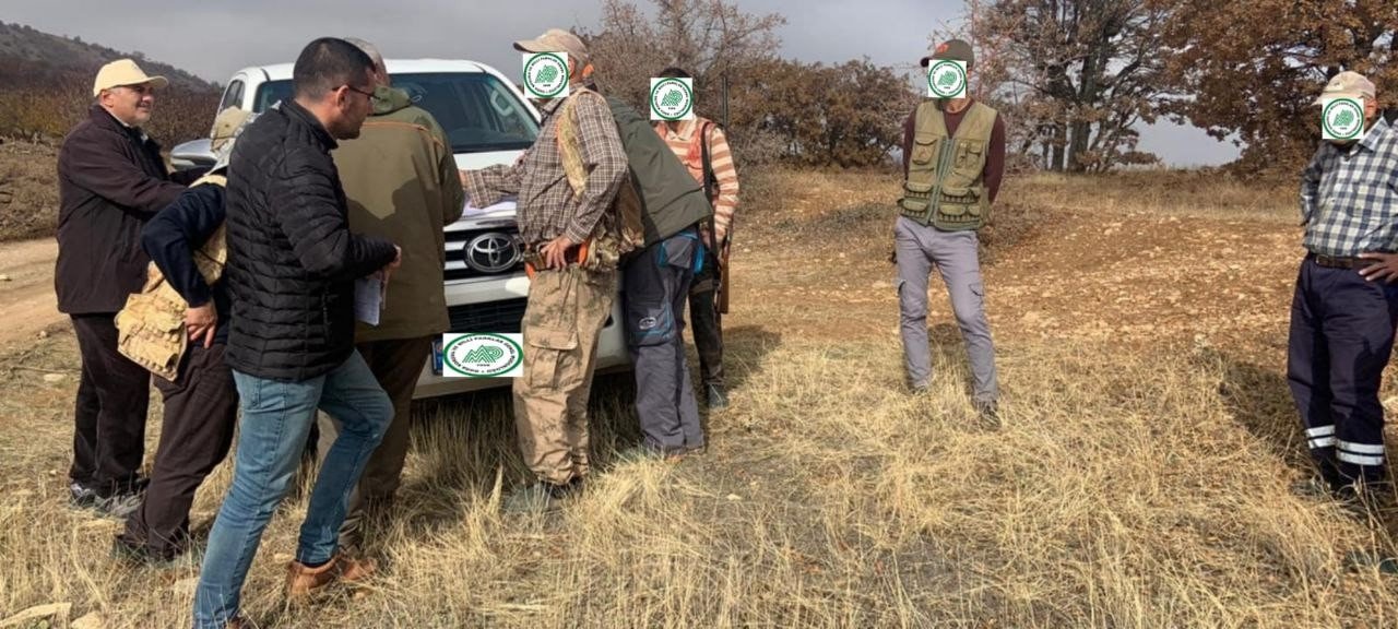 Elazığ’da yasa dışı avcılık yapan 8 şahsa idari işlem uygulandı