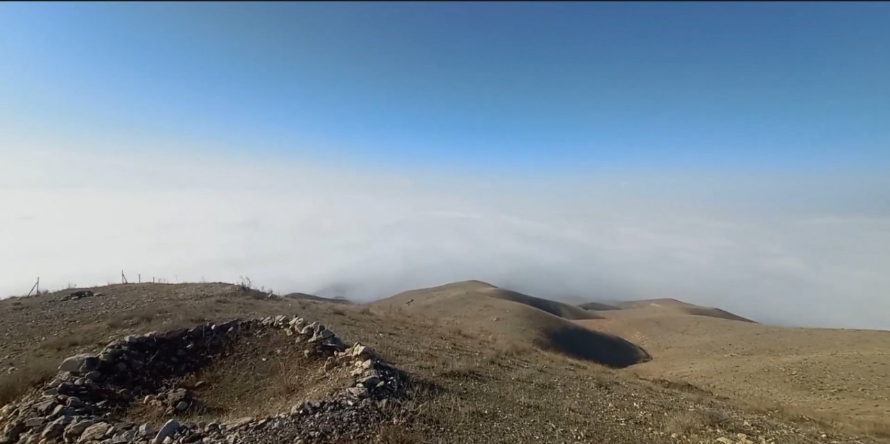 Elazığ’da sis tabakası görsel şölen sundu