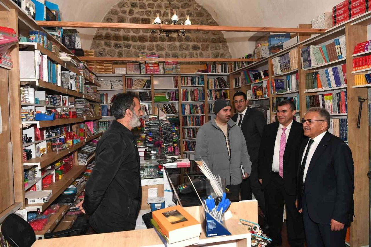 Başkan Büyükkılıç’tan esnaf ziyareti