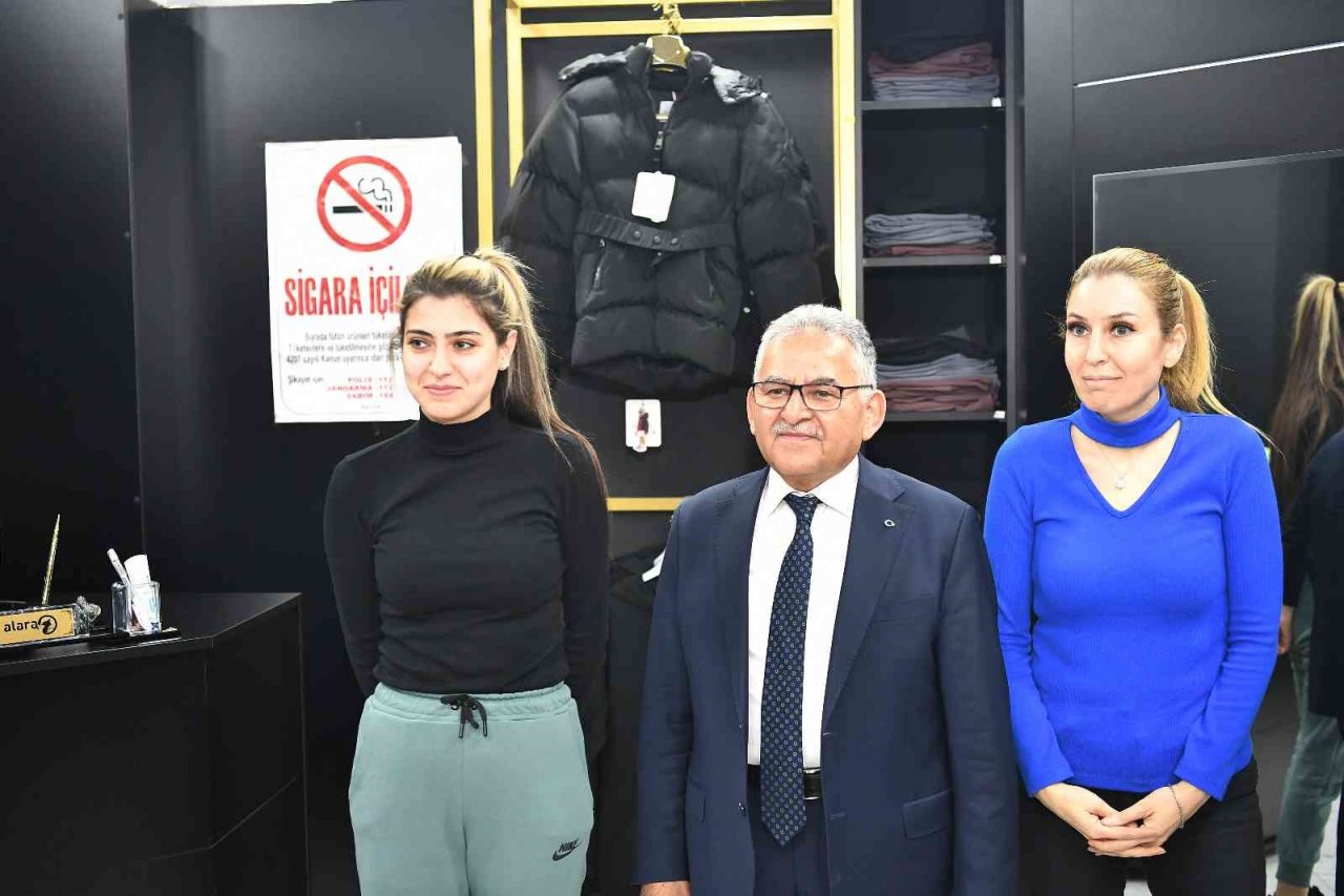 Başkan Büyükkılıç’tan esnaf ziyareti