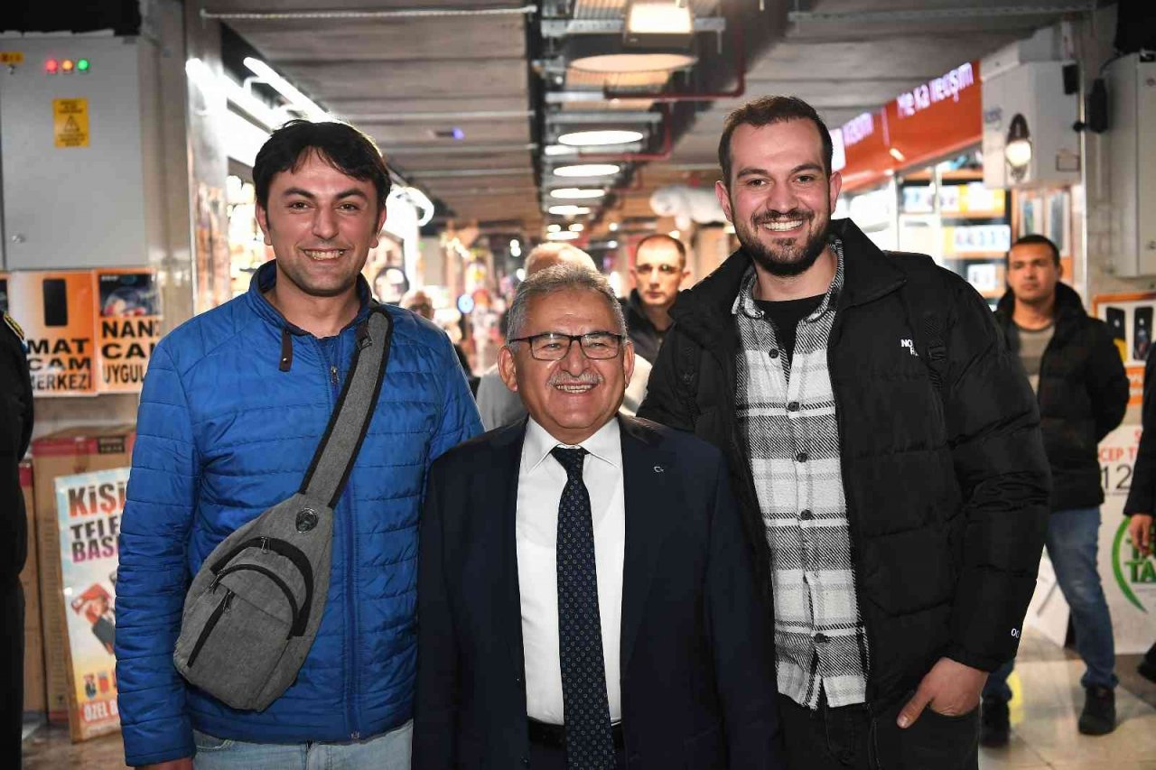 Başkan Büyükkılıç’tan esnaf ziyareti