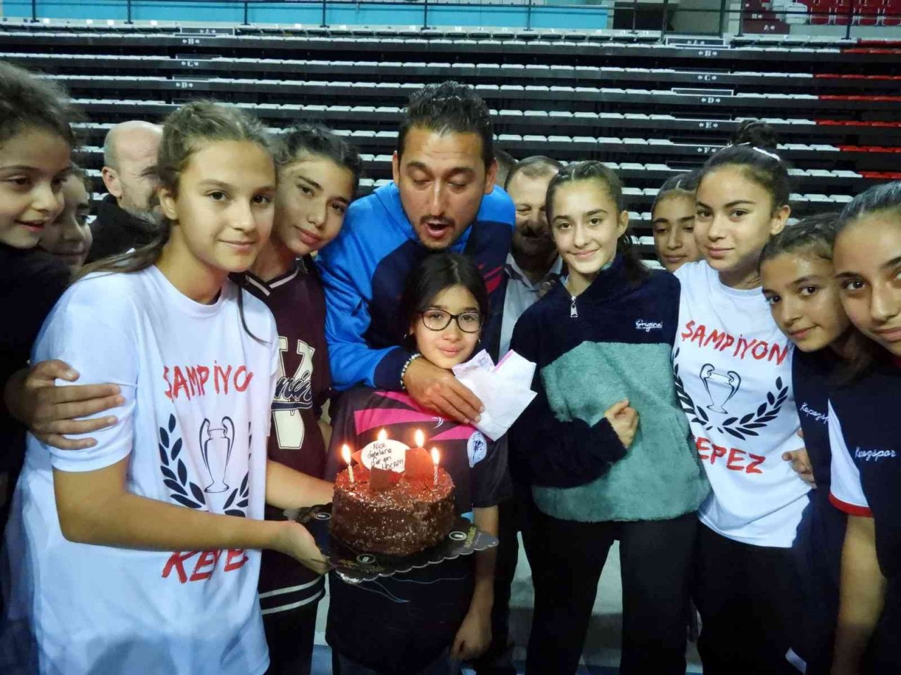 Antrenöre çifte kutlama