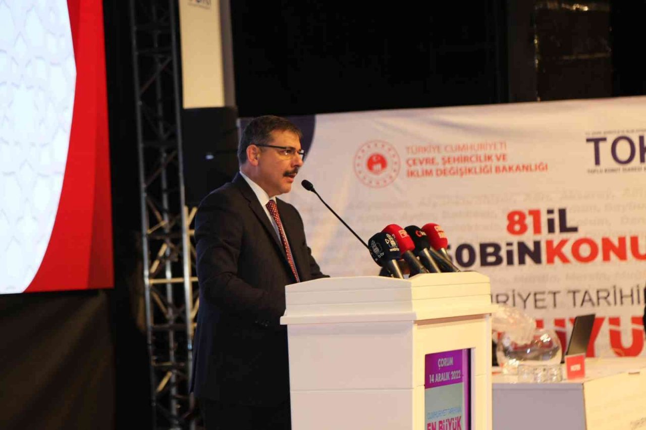 Çorum’da TOKİ çekilişi heyecanı