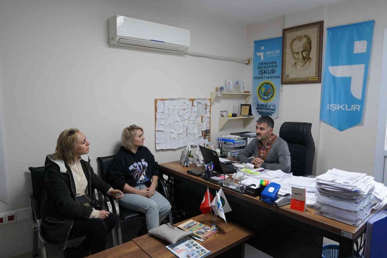 Menemen Belediyesi İŞKUR Hizmet Noktası ile 3 bin 360 vatandaş iş sahibi oldu