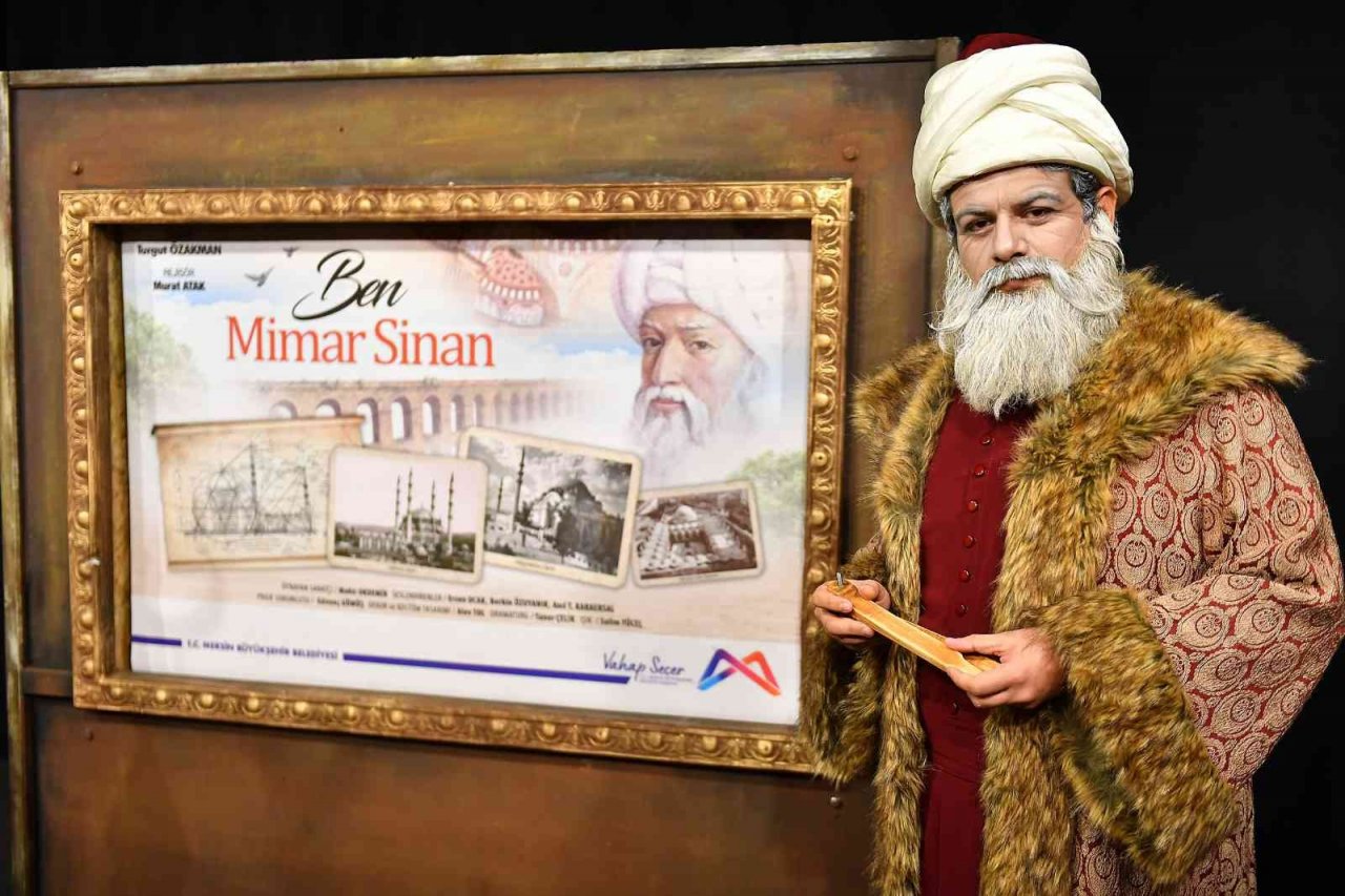 "Ben Mimar Sinan" oyunu basın mensupları için sahnelendi