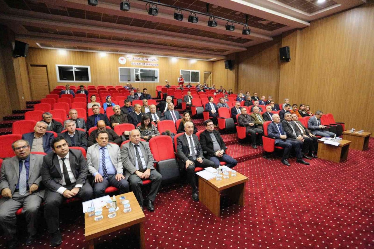 Tarımsal kuraklık kriz merkezi toplantısı