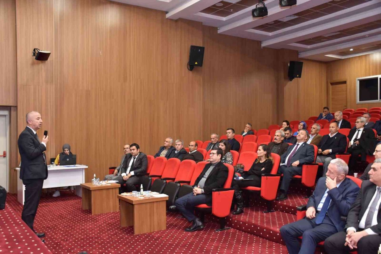 Tarımsal kuraklık kriz merkezi toplantısı